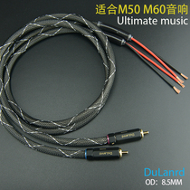 DuLanrd single RCA lotus horn line 2 1 Applicable to Whee M50W active sound M60W satellite speaker line