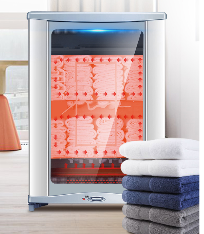 毛巾理发店消毒柜小型美容院湿加热毛巾消毒柜迷你