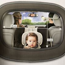Car sunshade child safety mirror soothing toy infant safety seat rearview mirror anti-UV