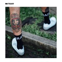 Bicycle riding socks Street style tube socks Outdoor sports breathable antibacterial deodorant pure cotton silver silk riding socks