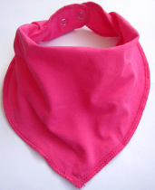 Hot selling direct sales summer thin foreign trade days blue color textured striped bilayer baby triangular towel baby spat towel surrounding mouth