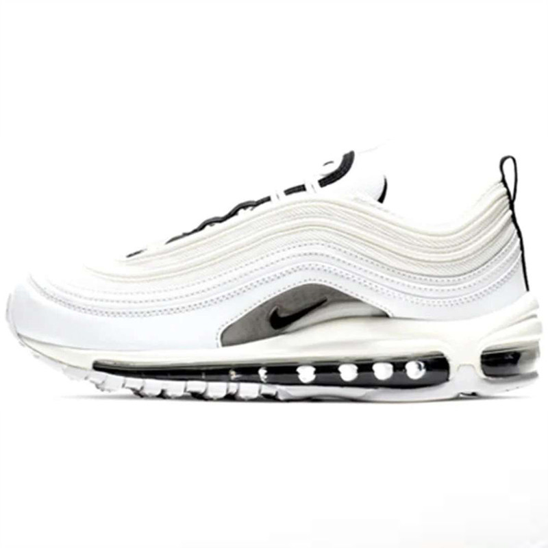 nikeairmax97跑步鞋白生胶粉蛇皮豹纹米白彩虹渐变921733