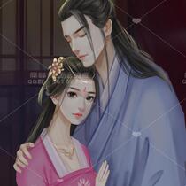 (Rhino Peak Attic) Original Creation Design Text Games PSD Plotter CG Authorizes Gufeng Men And Women ~ Clear Tea