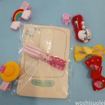 New accessories decorate cute creative hair clip Liu sea clip cartoon combination 3a103