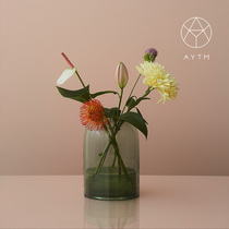 Spot Danish AYTM double-layer vase TOTA lantern glass flower fragrance candlestick cover ornaments