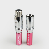 High quality rhodium plated platinum fever grade XLR balance head kannong head cannon male and female plug Kannon head