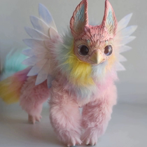 Custom Russian artist Mercurys gift lions doll joint movable hand for delicate hands