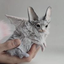 Waterstars gift bat cat disposable doll Russian artist hands fantasy creatures