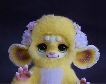 (Sold Display) fantasy biopsies Russian artist hands over body disposable dolls handmade puppets