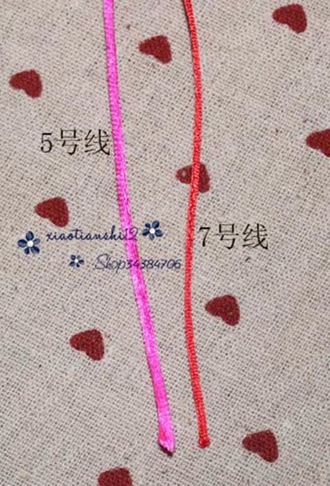 各种常用规格线的粗细对比图(单位:毫米/mm)