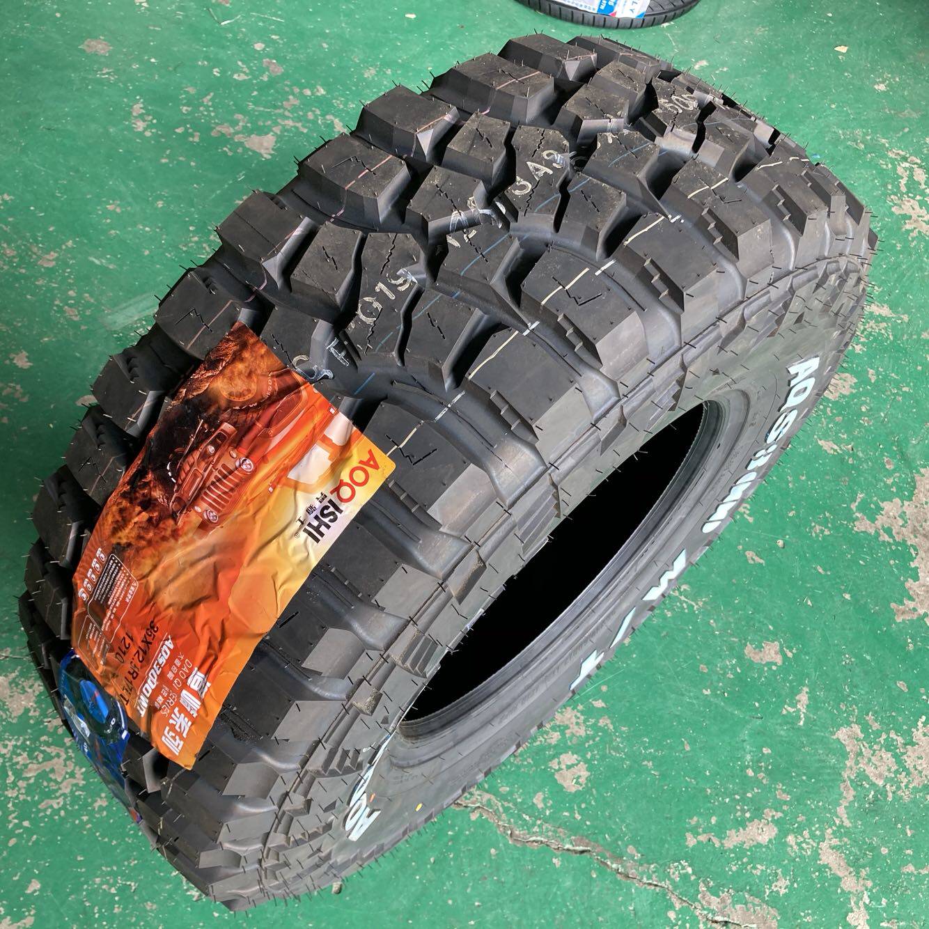 德国奥骑士越野轮胎lt35/12.5r17 121q 10pr mt 泥地胎 道崎系列