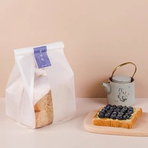 Toast Bread Packing Bag 10 Open Windows Transparent Toast Bags Food Grade Materials Baking Home Private Room