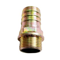 Explosion-proof galvanized engineering water pipe plumbing pipe fittings 4 points 6 points outer wire pagoda outer tooth outlet nozzle steel direct head