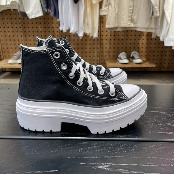 Converse authentic all star high-end shoes, sponge cake, high-top solid color canvas shoes A08258
Converse authentic all star high-end shoes, sponge cake, high-top solid color canvas shoes A08258