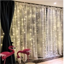 Room Decorations Net Red Led Small Lights String Lights Flashing Lights full of Star Light Strings Outdoor Battery Creativity