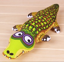 ) High Quality Pooch Toy Crocodile Canvas Plush Resistant Teeth Teddy Grindle To Vent Puppies Puppies