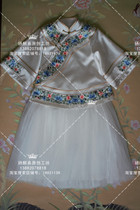 Spring and Summer Republic of China style new Chinese style improved cheongsam silk with shoulder short sleeve jacket jacket