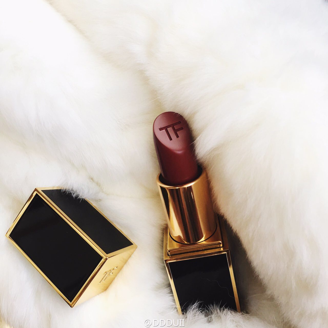 法国专柜tom ford/tf黑管黑金口红唇膏新色80# impassioned