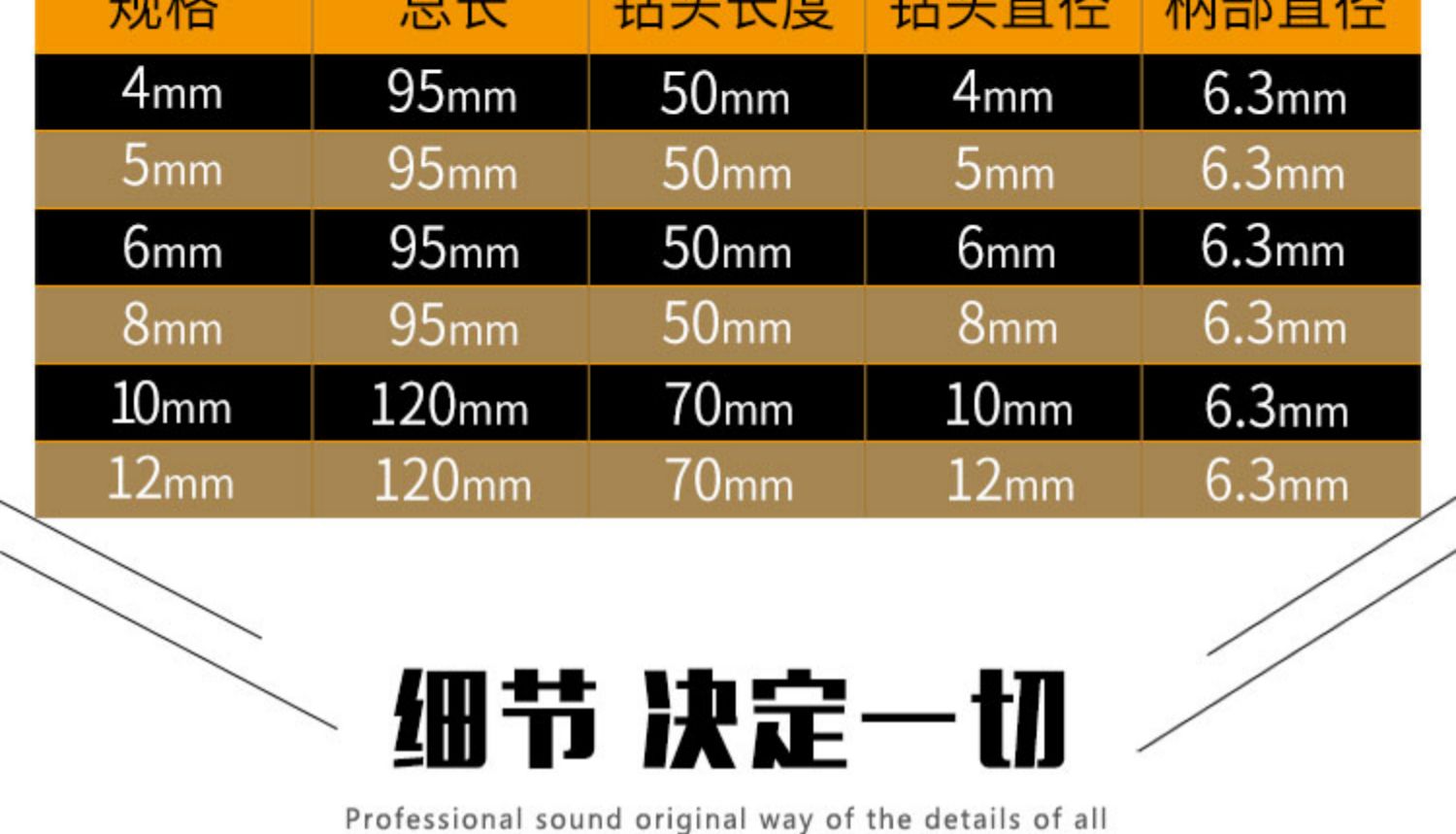 钻瓷砖用的钻头混凝土水泥墙壁手电钻打孔多功能玻璃陶瓷三角转头
