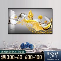 Restaurant wall decoration painting kitchen background wall hanging painting creative wine glass personality Modern simple dining room mural light luxury