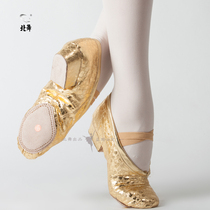 Golden point teacher shoes soft-soled shoes dance shoes exercise shoes bodybuilding Shoes ballet shoes yoga folk dance shoes Jazz