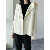 Big Feng Feng pure cashmere 100% is enough authentic woolen coat women double-sided cashmere coat 2021 New