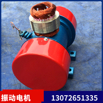Vibration motor YZU-3-6 power 0 25 KW excitation force 3KN horizontal three-phase asynchronous shock motor