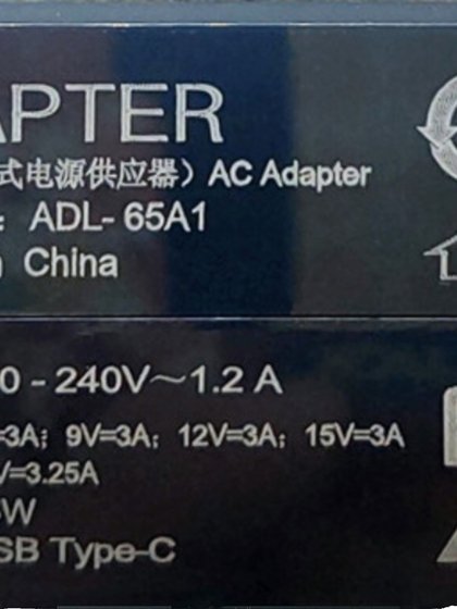 ASUS LINGYAO 14 U4700J U3700J 노트북 전원 어댑터 20V 3.25A 충전 케이블 ASUS LINGYAO 14 U4700J U3700J 노트북 전원 어댑터 20V 3.25A 충전 케이블