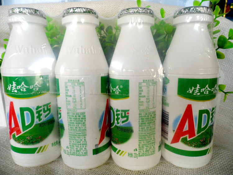 4月新货娃哈哈ad钙奶220ml24瓶牛奶饮料整箱哇哈哈儿童乳酸菌包邮