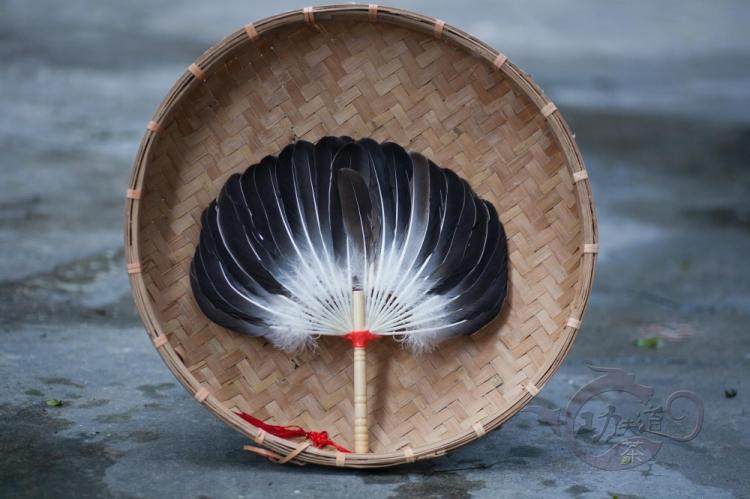 彩色工艺羽扇手工羽毛扇芙蓉扇天鹅羽毛广场舞扇纳凉扇孕妇宝宝扇