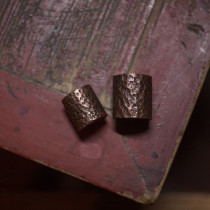 Solid copper cover with copper deed hand hammer eye pattern humanities tea ceremony cover pot holder pot cover Holder Holder cover holder cover holder cover holder