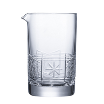 Czech pattern crystal material hand - carved wine mixing cup bar household cocktail mixing glass