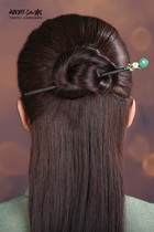Hanfu Palace Court Ancient Wind Womens Delicate hair and hair Hairpin Dish Hairpin Modern Gift Head Decorated with Hairpin Accessories