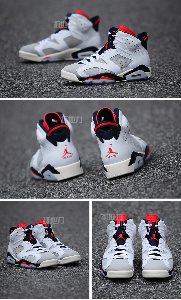 【抓地力】air jordan 6 tinker aj6 手稿 白蓝红外线 384664-104