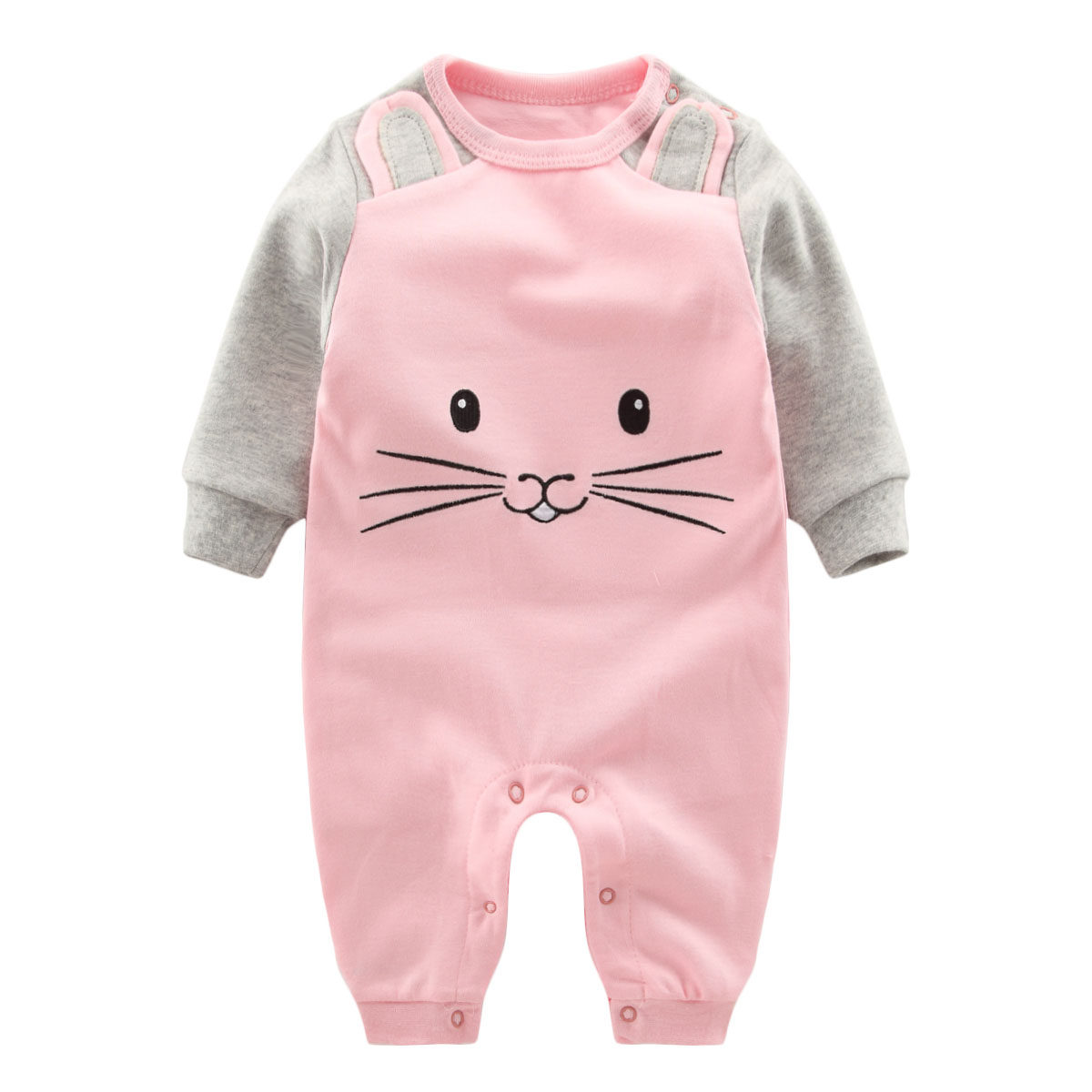 婴儿连体衣新生儿衣服宝宝哈衣满月男女冬季春秋冬装长袖夏装秋装