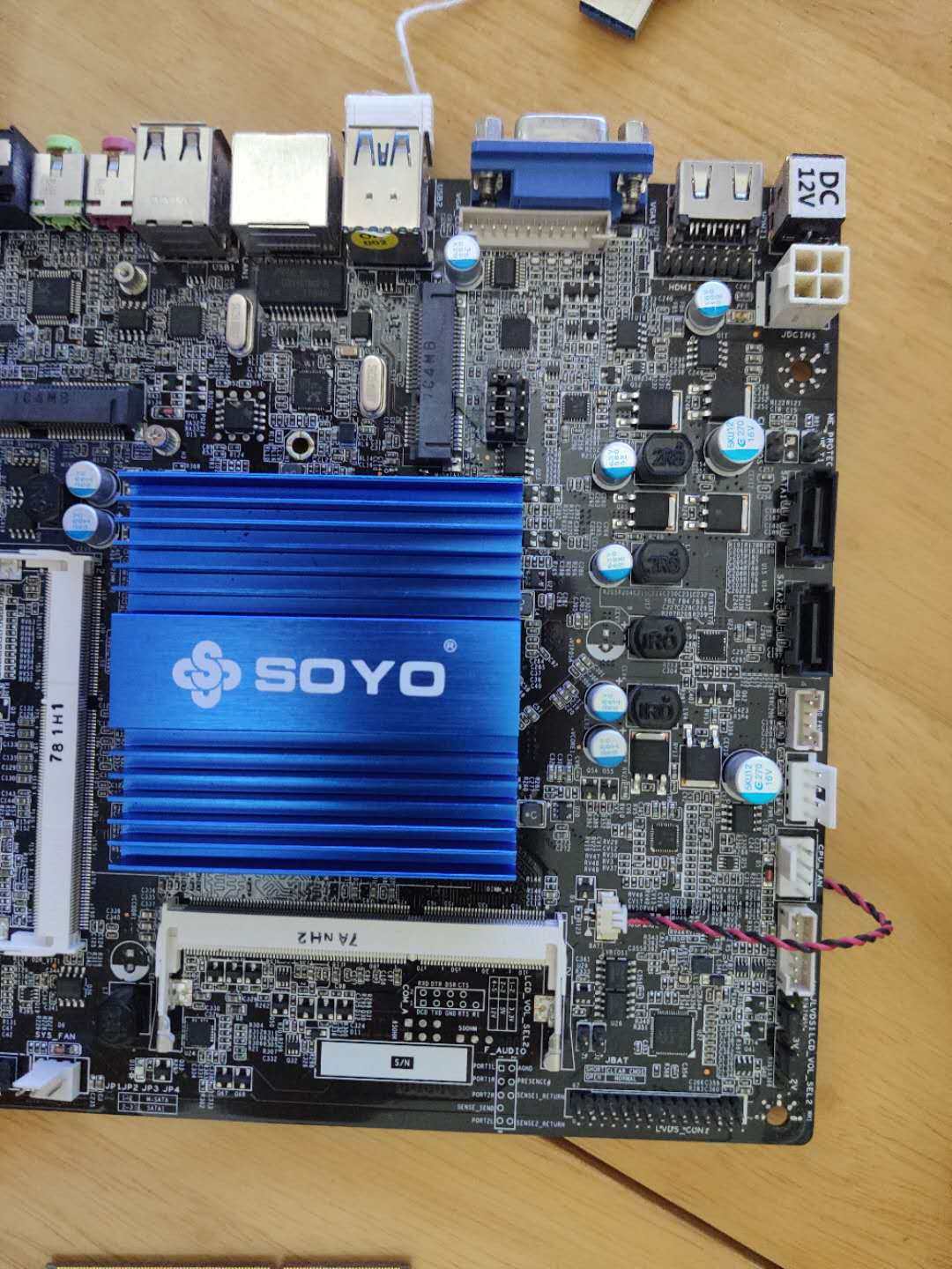 sythinn3160四核迷你itx工控一体机主板工控主机lvdscomj1900