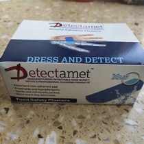 Food Safety Protection Wound Rubberized Fabric Blue Metal Detectable Waterproof Imported Case Loaded 100 slices of BRCGS