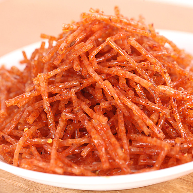 佳龙酱味丝辣条8090后童年儿时怀旧香辣丝素食面筋小卖铺休闲小吃