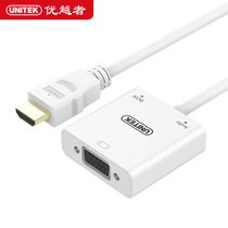 Superior HDMI to VGA cable with audio HD cable converter Computer projector adapter cable