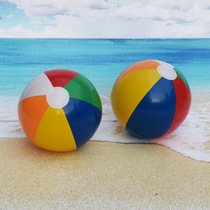 30cm color inflatable ball children play water ball 6 color beach toy ball beach ball water toy inflatable ball