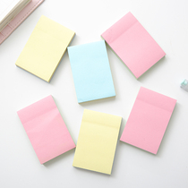 Strip Colored Convenience Stick minimalist Colorful Poo Sign Portable Little Benson Message Sticker Stationery Style Random