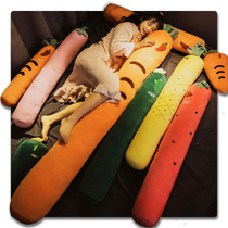 Pillow girl side sleep clip leg pillow cylinder boys sleep long pillow bed seam filling artifact to send pillow