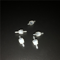 Micro-flow control PDMS chip experimental stop valve check valve to prevent return valve