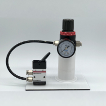 Micro-flow control chip experimental pressure regulation valve precision pressure in-sample pump air filter switch
