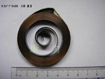 Spot clockwork thickness 0 25-0 5 Width 5-8 S-shaped clockwork Stainless steel vortex hair strips of various sizes