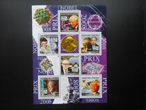 Comoros National Issue 2008 Nobel Prize-winning scientist stamp mini-edition 118