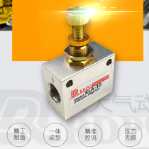 Flow control pneumatically one-way throttle valve KLA-06 08 10 10 20 20 40 50 50 control speed