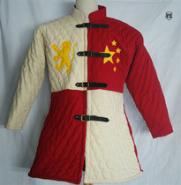 (Customized short swing cotton armor) short thick Knight clothes shirt