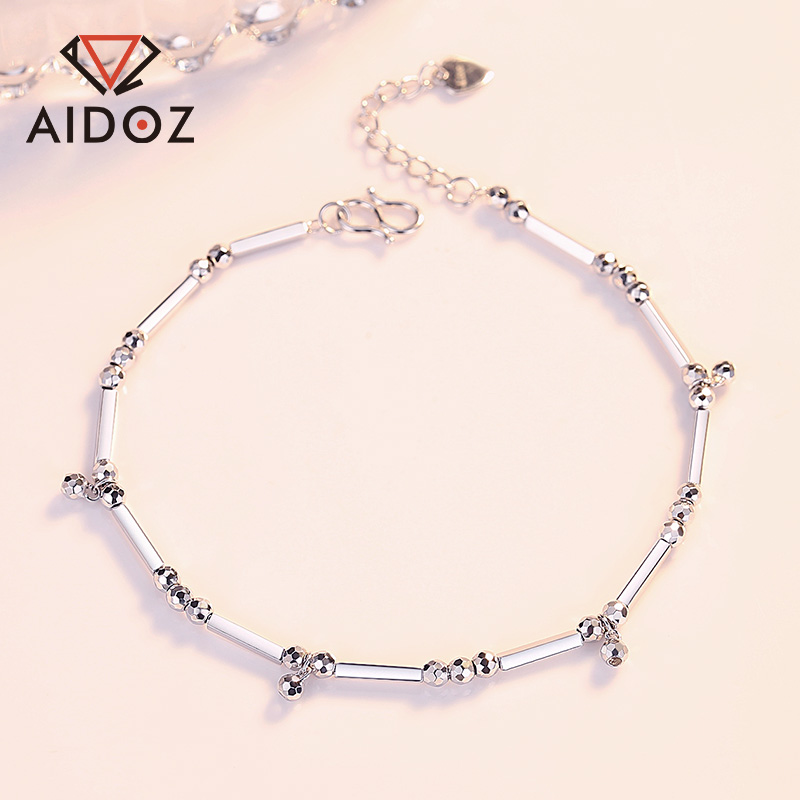 love diamond platinum bracelet women's pt950 platinum bracelet transfer beads fashion all- extension chain for girlfriend