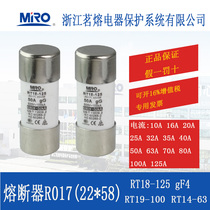 MRO Ming fuse RO17 fuse fuse tube fuse wire R017 RT14-63 RT18-125 gF4 22*58